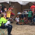 Fluyen ayudas en campamento