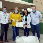 Entrega material médico