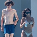 El romance de Eiza González con Timothée Chalamet