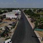 Registra Gobierno de Matamoros avance del 95% en pavimentación de avenida Solidaridad