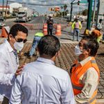 Supervisa Mario López obras en avenidas Lauro Villar y Fidencio Trejo con inversión superior a los 20 MDP