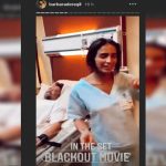 Presume Bárbara de Regil imágenes de nueva cinta «Blackout»