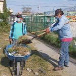 Con acciones de limpieza atiende Gobierno de Matamoros áreas verdes en colonias populares