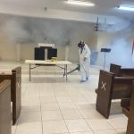 Reanuda Gobierno de Matamoros desinfección en iglesias y templos por pandemia COVID-19