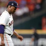 Derrota de los Astros de Houston en el primer juego de la Serie Mundial