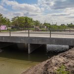 Construye Gobierno de Matamoros puente vehicular sobre Dren Abelardo de la Torre con inversión de 3.4 MDP
