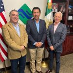 Se reúne Alcalde Mario López con directivos del NADBank; da seguimiento a proyectos presentados por 111 MDD