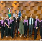Se reúnen Asociación Mr. Amigo y Comité de Fiestas Mexicanas con Alexander Acha, “Mr. Amigo 2023”