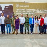 Destruyen equipo táctico en desuso; fue desincorporado del patrimonio municipal