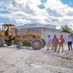 Continúa Administración 2021-2024 pavimentando accesos en diferentes colonias de Matamoros