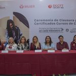 Clausuran cursos de capacitación del Instituto Municipal de la Mujer en Matamoros