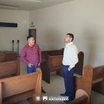 El alcalde Beto Granados supervisa trabajos de mantenimiento en la Funeraria Municipal