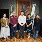 Recibe el alcalde Beto Granados a funcionarios del Instituto Tamaulipeco para la Cultura y las Artes