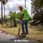Gobierno de Matamoros supervisa trabajos de la Cuadrilla Renace en la unidad Habitacional Lázaro Cárdenas»