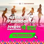 Invita Gobierno Municipal a participar en los Juegos Organizados del Festival del Pescador 2025