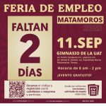 Todo listo para la Feria del Empleo en Matamoros; solo faltan 2 días
