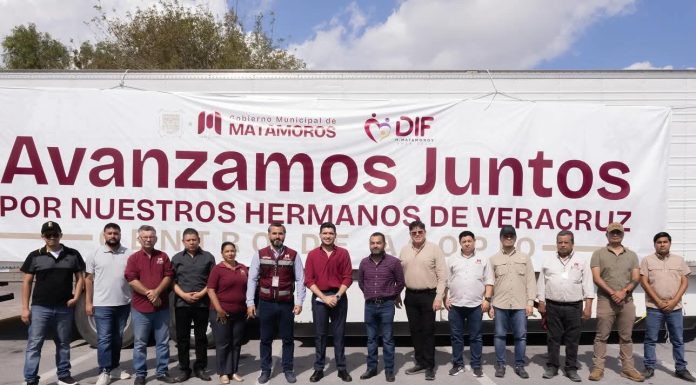 Matamoros se solidariza con Veracruz