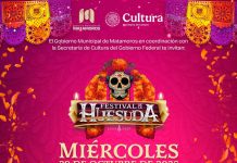 Comparte el Gobierno de Beto Granados las actividades de este miércoles 29 de octubre dentro del marco del Festival de la Huesuda