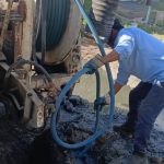 Gobierno de Matamoros realiza limpieza y desazolve en la colonia Rodríguez