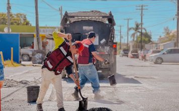Gobierno de Beto Granados mejora vialidades en los sectores Tecnológico, Las Culturas, México, Periodistas, Santa Ana y Sección 16
