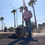 Gobierno de Beto Granados refuerza el bacheo en Villa Las Torres Sector 1, Alianza, Sección 16 y otras colonias de Matamoros