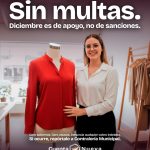 Gobierno de Beto Granados impulsa la campaña: Diciembre libre de multas para comerciantes
