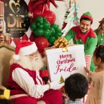 Niños del Casa Hogar del Niño Matamorense reciben la visita de Santa Claus