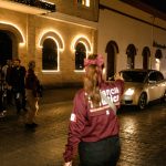 Elementos de Seguridad garantizan cruces seguros hacia el Balcón de la Presidencia de Matamoros