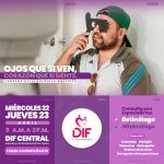 Invita DIF Matamoros a beneficiarse con la Campaña Oftalmológica “Ojos que si ven, corazón que sí siente”