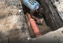 Instala JAD nueva descarga sanitaria en la colonia Modelo