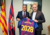 Hansi Flick renueva con el Barcelona hasta 2028