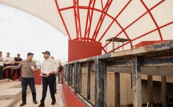 Supervisa Beto Granados rehabilitación integral de la Concha Acústica del Parque Olímpico