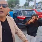 Como desquiciado ataca a reportero