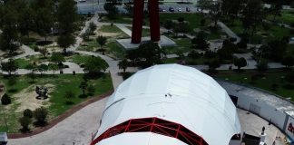 Concha Acústica del Parque Olímpico vuelve a brillar con los trabajos de rehabilitación del Gobierno de Beto Granados tras 13 años de abandono