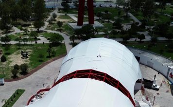 Concha Acústica del Parque Olímpico vuelve a brillar con los trabajos de rehabilitación del Gobierno de Beto Granados tras 13 años de abandono