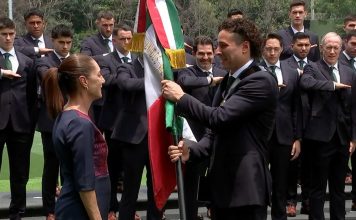 “Que su ejemplo inspire a millones”: Sheinbaum abandera a la Selección Mexicana que participará en el Mundial 2026