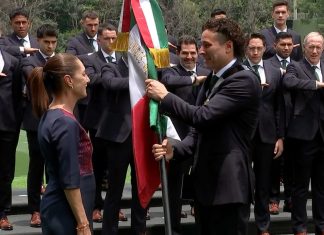 “Que su ejemplo inspire a millones”: Sheinbaum abandera a la Selección Mexicana que participará en el Mundial 2026
