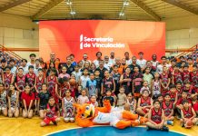 Rector Dámaso Anaya encabeza presentación oficial del Corre Basket UAT para la temporada 2026 de la LNBP
