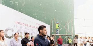 Inician trabajos de rehabilitación en las Canchas del Cambio