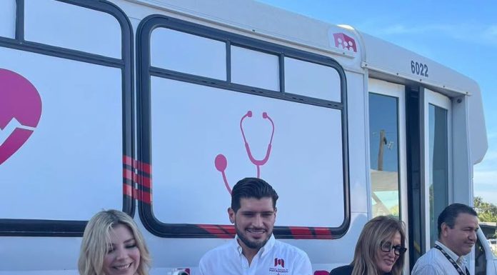 Ya esta en ruta camioncito de la Salud