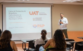 Activa la UAT brigada universitaria de primeros auxilios psicológicos