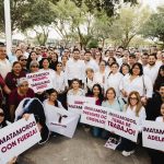 Beto Granados acompaña a Américo Villarreal en la presentación de resultados de cuatro años de gobierno en Río Bravo