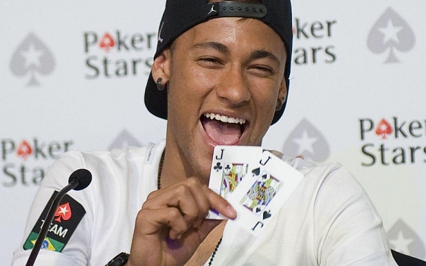 Neymar Jr. joins PokerStars as brand ambassador, Barcelona, Spain - 07 May 2015
