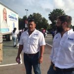 Funcionario estatal hace loterías para el PAN