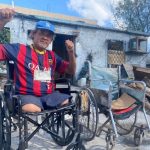 Velador estrena silla de ruedas