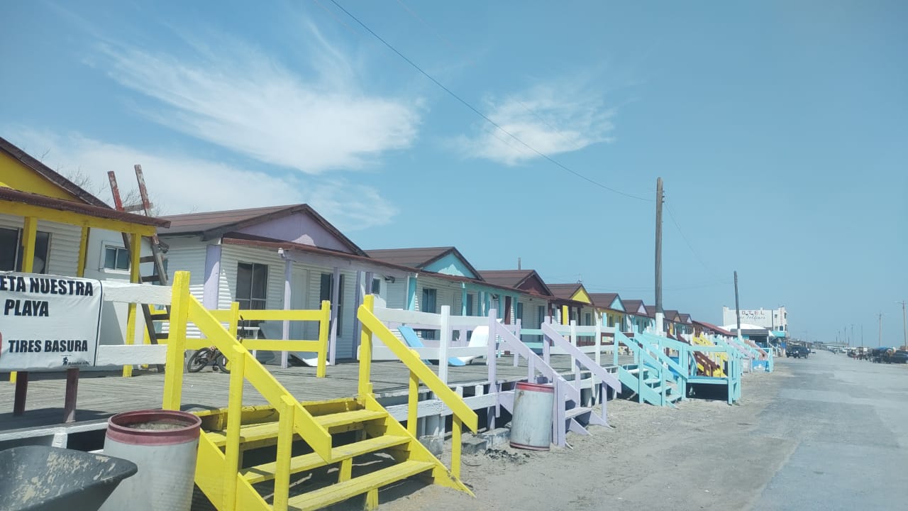 Rehabilitan instalaciones de Playa Bagdad para recepción de visitantes