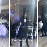Quinceañera se queda sin chambelanes de última hora y su mamá salva la fiesta