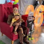 Abuelito hace llorar a TikTok con fiesta temática de «Up», ¡con todo y foto de su esposa fallecida!