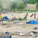 Campamento migrante de Matamoros casi desaparece