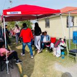 Acampan por un lugar en escuelas